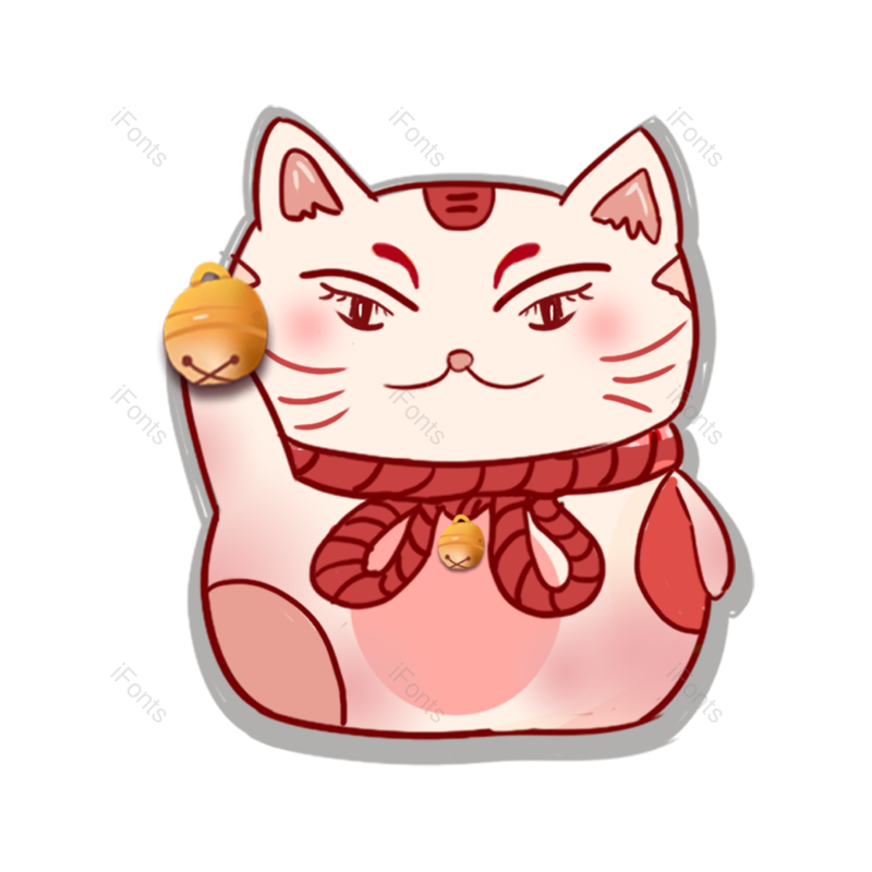 元素图片,素材元素,日本PNG,猫咪免抠素材